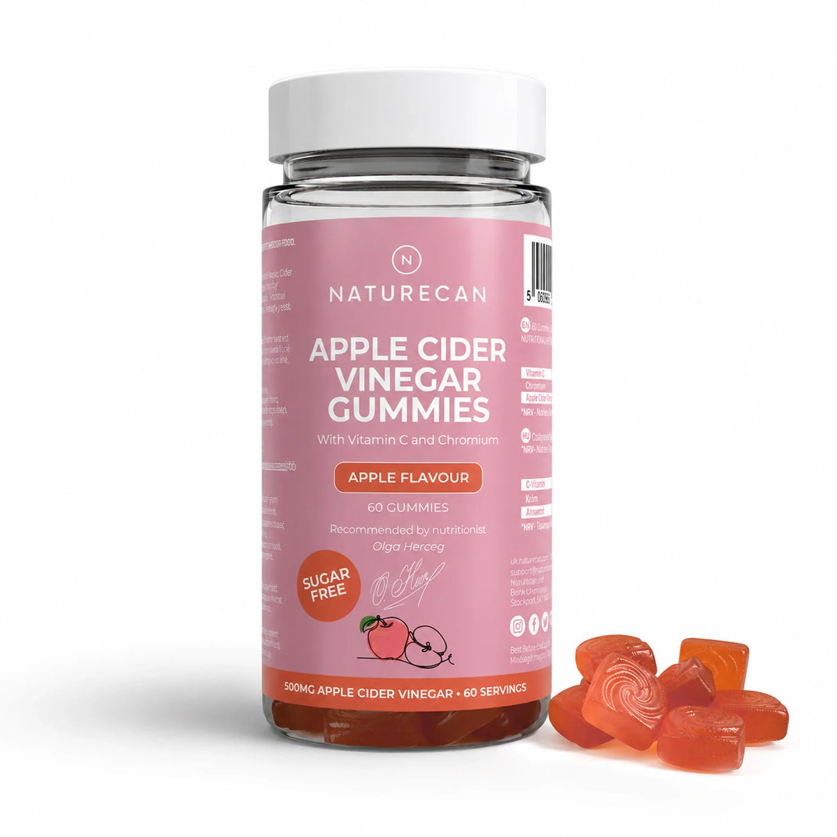 Apfelessig-Gummibärchen