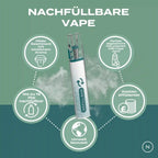 Vorteile der nachfüllbaren Vape