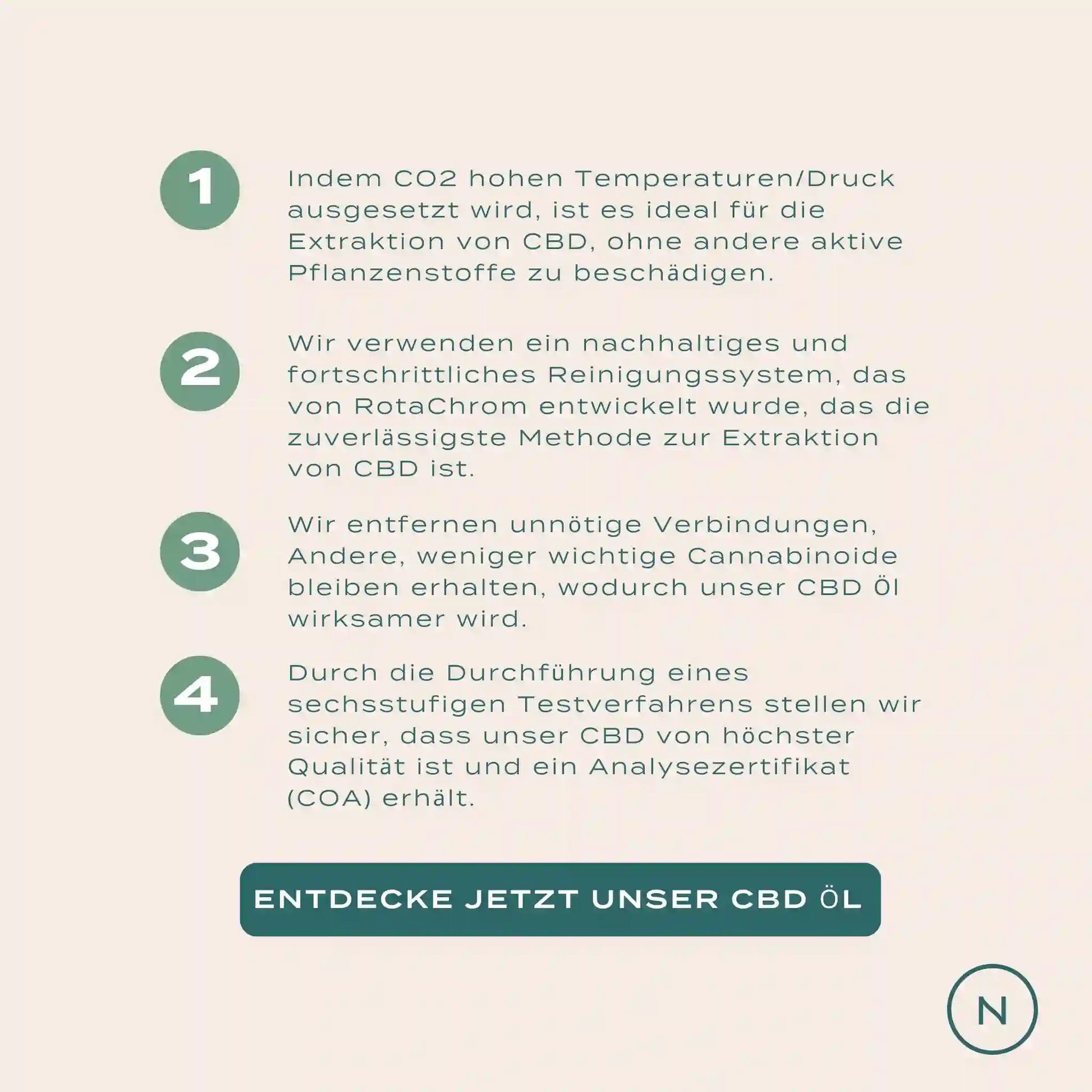 CBD Öl Vorgehen