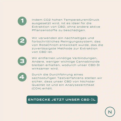 CBD Öl Vorgehen