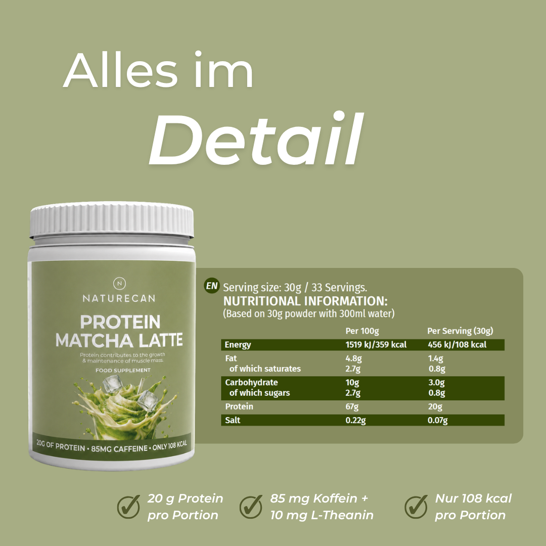 Matcha Protein Latte