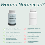 Vitamine D3 et K2