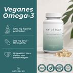 Capsules végétaliennes d'oméga-3