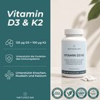Vitamine D3 et K2