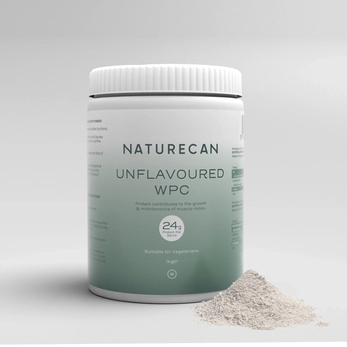 Unflavoured Whey Protein Powder