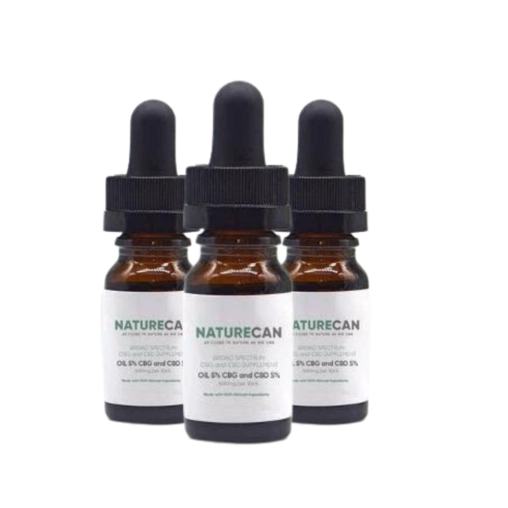 Huile de CBD CBG - 2+1 gratuite