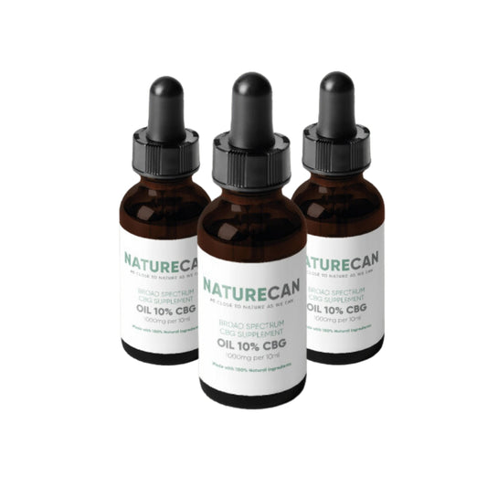 Huile de CBG - 2+1 gratuit