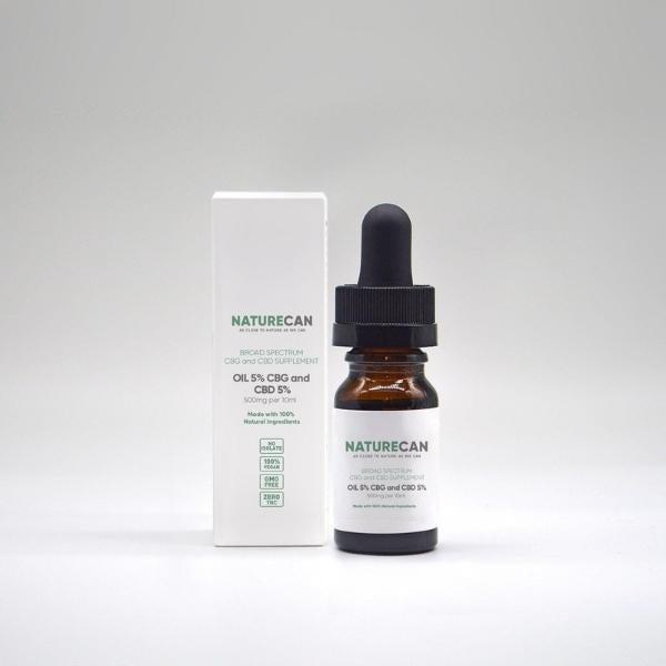 Huile de CBD CBG - 2+1 gratuite