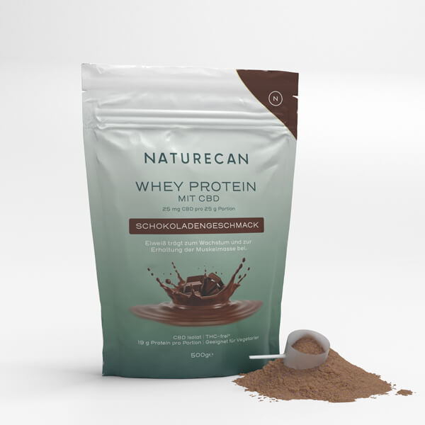 Naturecan CBD Whey Protein Schokolade