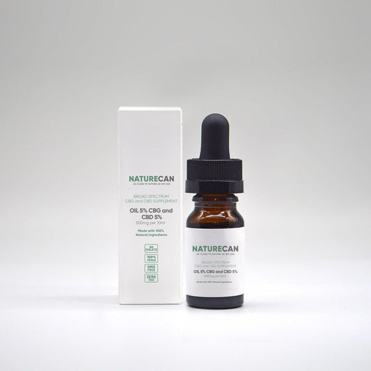 CBG and CBD Oil (5% plus 5%)-Naturecan