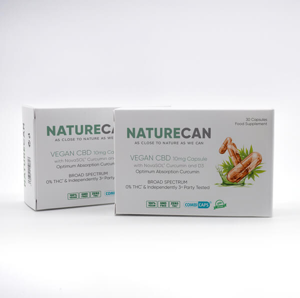 CBD Kurkumin Vitamin D3 Kapseln | Naturecan