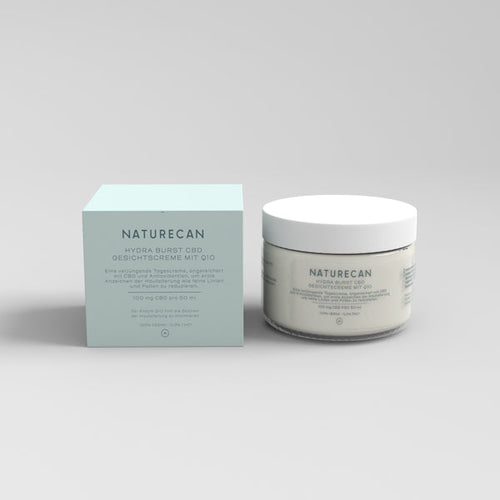 CBD Gesichtspflege mit Q10 Naturecan